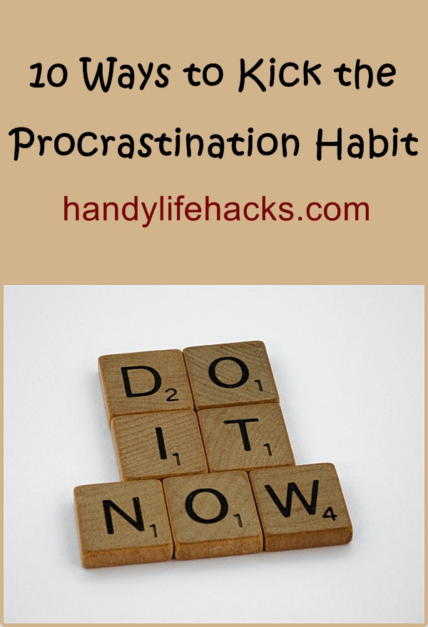 how to stop from procrastinating