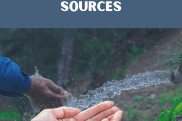 people putting their hands into running water