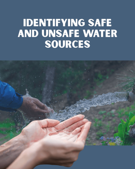 people putting their hands into running water