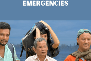 people in a water emergency